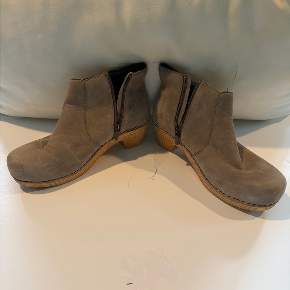 Dansko Taupe Ankle Boots - Picture 2 of 5